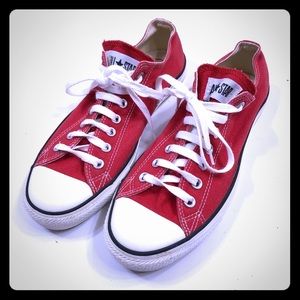Red Special Edition Converse sneakers sz 11